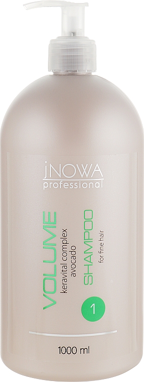 Keratynowy szampon do włosów - jNOWA Professional Volume Shampoo