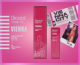 Dicora Urban Fit Vienna For Her Set - Zestaw (edt 100 ml + edt 30 ml) — Zdjęcie N1