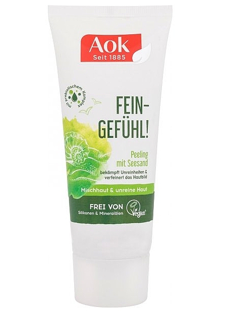 Peeling do twarzy - Aok Fine Feeling — Zdjęcie N1