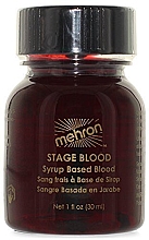 Sztuczna krew sceniczna w płynie - Mehron Makeup Stage Blood Bright Arterial — Zdjęcie N1