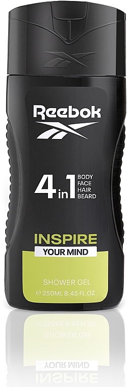 Żel pod prysznic 4w1 - Reebok Inspire Your Mind Hair # Body Shower Gel — Zdjęcie N1