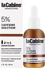 Kremowe serum do twarzy - La Cabine Monoactives 5% Caffeine Solution Serum Cream — Zdjęcie N2
