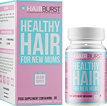 Witaminy w kapsułkach na porost i wzmocnienie włosów dla kobiet w ciąży - Hairburst Healthy Hair Vitamins For New Mums — Zdjęcie N4