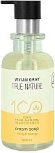 Kremowe mydło do rąk - Vivian Gray True Nature Ylang & Orange Cream Soap  — Zdjęcie N1