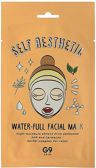 Maska na tkaninie - G9 Self Aesthetic Waterful Facial Mask — Zdjęcie N1