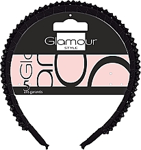 Kup Opaska do włosów z czarnymi kryształkami, 417511 - Glamour