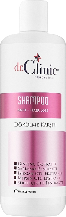 Szampon przeciw wypadaniu włosów - Dr. Clinic Anti-Hair Loss Shampoo — Zdjęcie N1