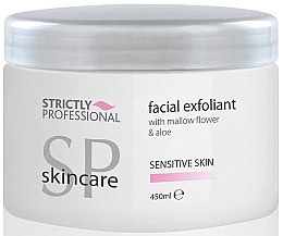 Peeling do skóry wrażliwej z kwiatem malwy i aloesem - Strictly Professional SP Skincare Facial Exfoliant — Zdjęcie N1