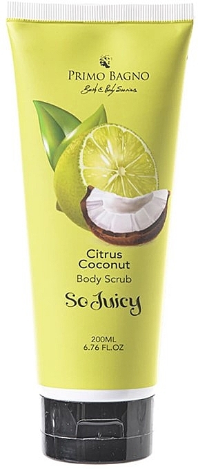 Peeling do ciała Cytrusy i kokos - Primo Bagno Citrus Coconut Body Scrub — Zdjęcie N1