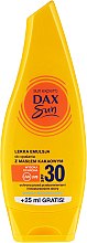 Lekka emulsja do opalania z masłem kakaowym - Dax Sun Body Emulsion SPF 30  — Zdjęcie N1