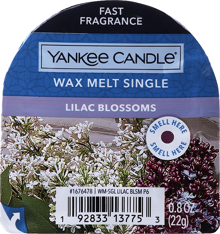 Wosk zapachowy - Yankee Candle Classic Wax Lilac Blossoms — Zdjęcie N1