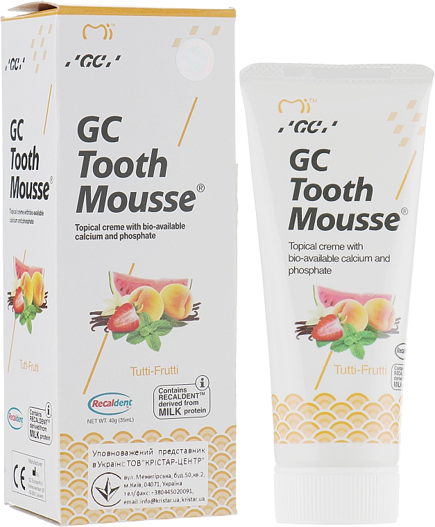 Krem do zębów - GC Tooth Mousse Tutti-Frutti