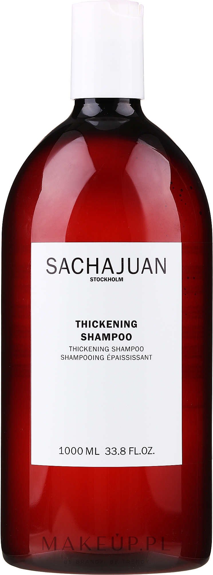 Szampon wzmacniający - Sachajuan Stockholm Thickening Shampoo — Zdjęcie 1000 ml