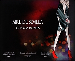 Kup Instituto Espanol Aire de Sevilla Chicca Bonita - Zestaw (edt/150ml + sh/gel/150ml + cr/150ml)