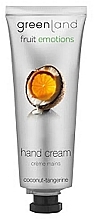 Krem do rąk - Greenland Fruit Emulsion Hand Cream Coconut — Zdjęcie N1