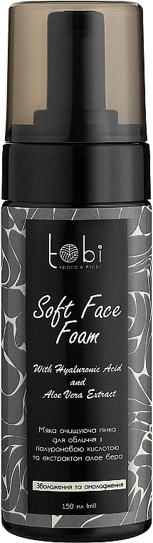 Nawilżająco-odmładzająca pianka do twarzy - Tobi Soft Face Foam — Zdjęcie N1