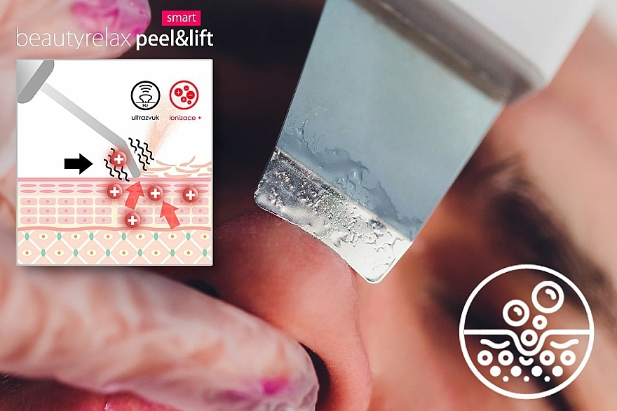 Urządzenie do pielęgnacji twarzy ultradźwiękami - Beauty Relax Peel&Lift Smart BR-1480 — Zdjęcie N4