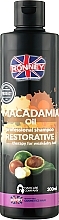 Kup Wzmacniający szampon z olejem makadamia do włosów suchych i osłabionych - Ronney Professional Macadamia Oil Restorative Shampoo