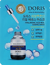 Kup Maska w ampułce z kwasem hialuronowym - Doris Hyaluronic Acid Real Essence Mask