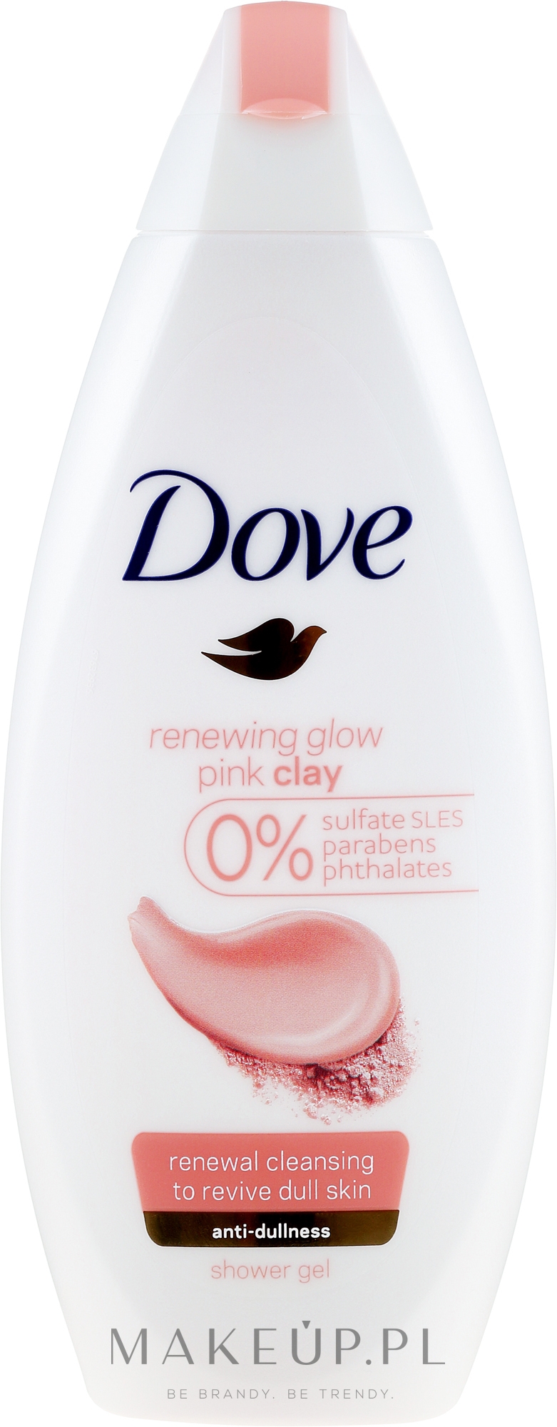 Oczyszczający żel pod prysznic Różowa glinka - Dove Renewing Glow Pink Clay Shower Gel — Zdjęcie 250 ml