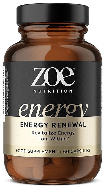 Suplement diety dla energii - Zoe Nutrition Energy Renewal — Zdjęcie N1