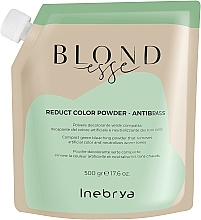 Kup Rozjaśniacz w pudrze neutralizujący ciepłe odcienie blondu - Inebrya Blondesse Reduct Color Powder Antibrass