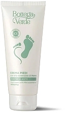 Krem do stóp z olejkiem eterycznym z mięty pieprzowej - Bottega Verde Foot Cream — Zdjęcie N1