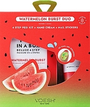 Kup Zestaw do pielęgnacji stóp - Voesh Watermelon Duo with Nail Stickers