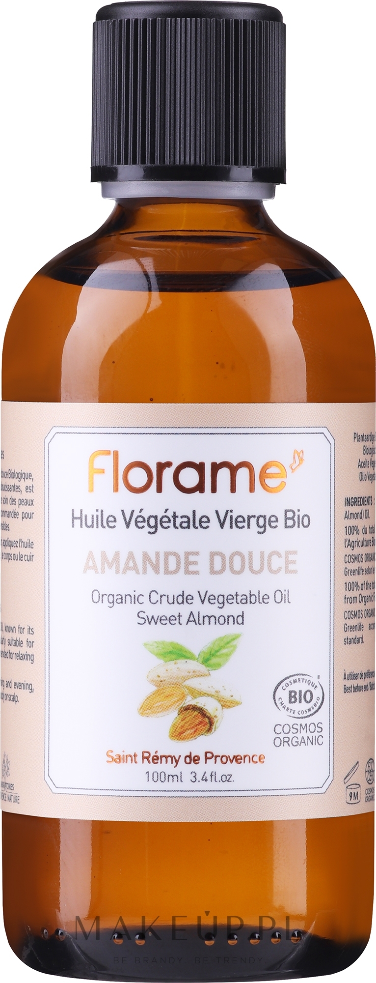 Organiczny olej - Florame Almond Oil  — Zdjęcie 100 ml
