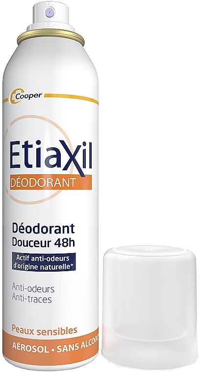 Dezodorant w aerozolu - Etiaxil Deodorant Gentle Protection 48H Aerosol — Zdjęcie N2