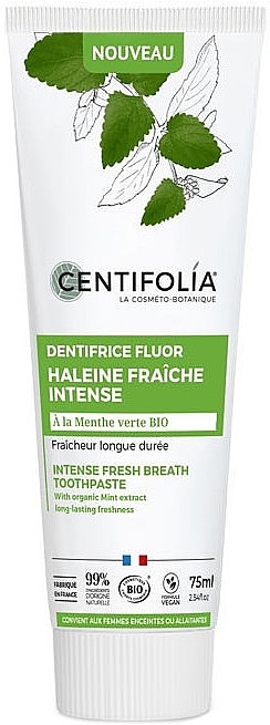 Pasta do zębów Intense Fresh Breath - Centifolia Intense Fresh Breath Toothpaste — Zdjęcie N1