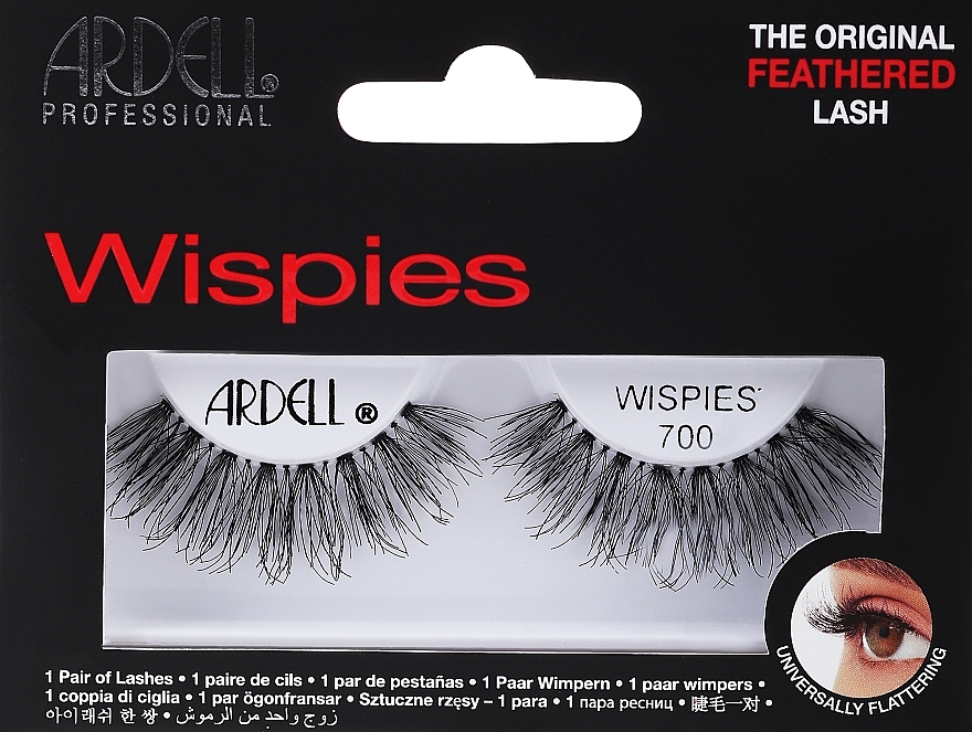 Sztuczne rzęsy - Ardell Wispies Eyelashes 700 — Zdjęcie N1