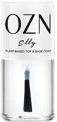 Top i baza do paznokci - OZN Elly Plant-Based Top & Base Coat — Zdjęcie N1