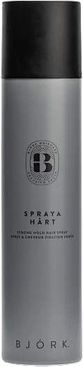 Mocno utrwalający lakier do włosów Spraya Hart - Bjork Strong Hold Hair Spray — Zdjęcie N2