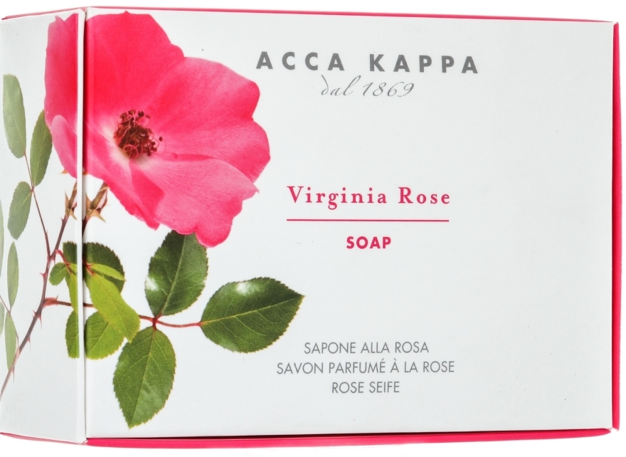 Mydło toaletowe - Acca Kappa Rose Soap Collection — Zdjęcie N1