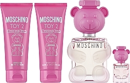 Moschino Toy 2 Bubble Gum Set - Zestaw (edt 100 ml + edt 5 ml + b/lot 100 ml + sh/gel 100 ml) — Zdjęcie N2