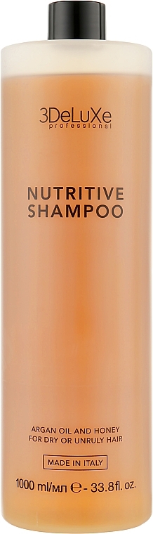 Szampon do włosów suchych i zniszczonych - 3DeLuXe Nutritive Shampoo
