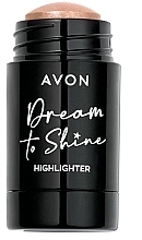 Rozświetlacz do twarzy w sztyfcie - Avon Dream To Shine Highlighter — Zdjęcie N1