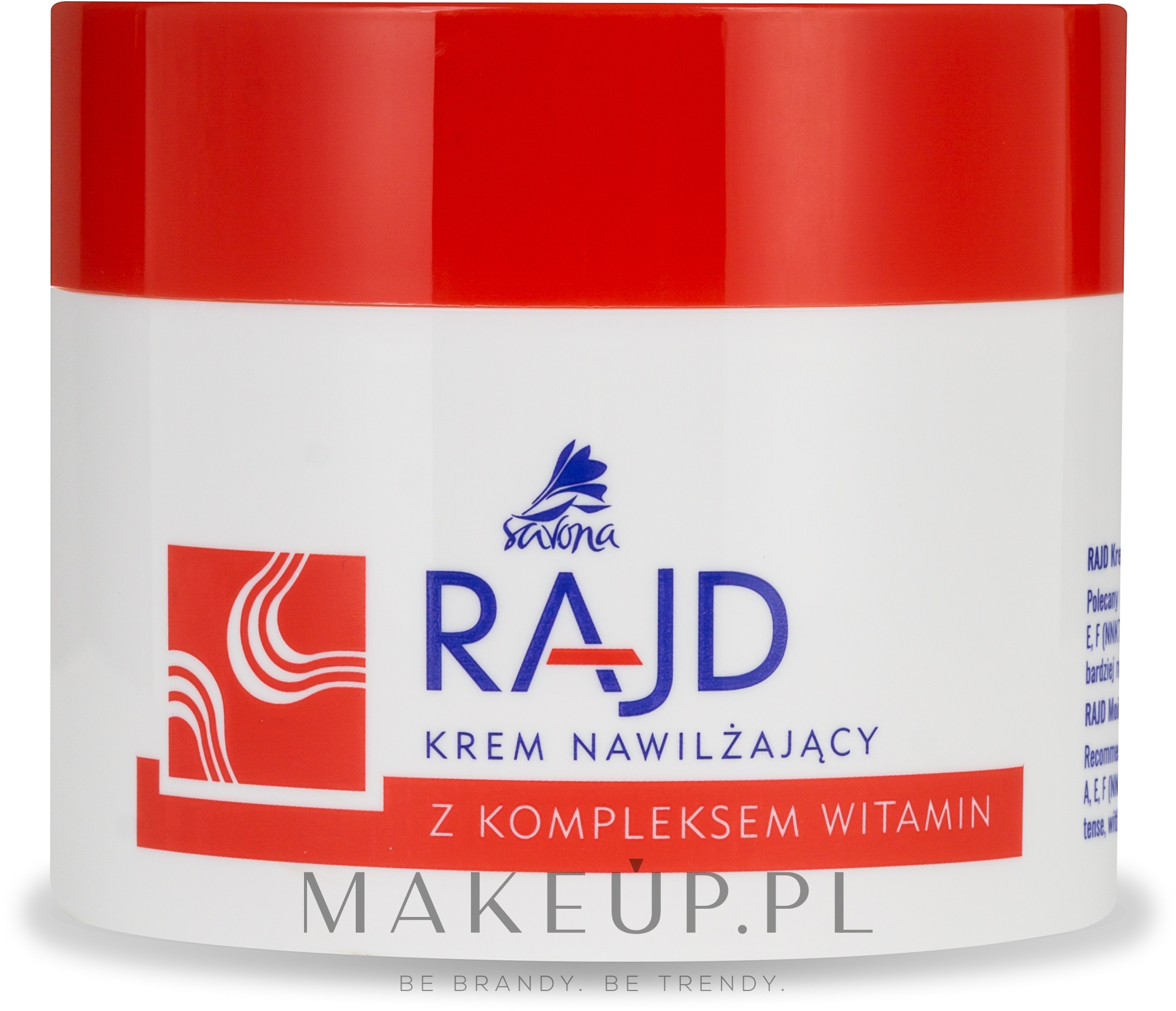 Nawilżający krem z kompleksem witamin - Pollena Savona Face Cream — Zdjęcie 100 ml