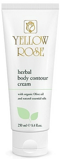 Ziołowy krem modelujący do ciała - Yellow Rose Herbal Body Contour Cream — Zdjęcie N1