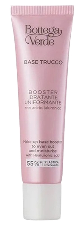 Baza pod makijaż z kwasem hialuronowym - Bottega Verde Make-Up Base Booster To Even Out And Moisturise With Hyaluronic Acid  — Zdjęcie N1