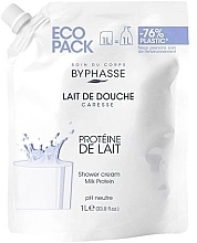 Krem pod prysznic z proteinami mleka - Byphasse Caresse Shower Cream (uzupełnienie) — Zdjęcie N1