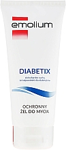 Ochronny żel do mycia do skóry bardzo suchej - Emolium Diabetix — Zdjęcie N2