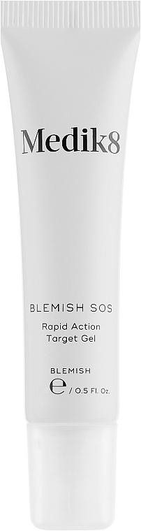 Przeciwtrądzikowy żel do twarzy - Medik8 Blemish SOS Rapid Action Target Gel