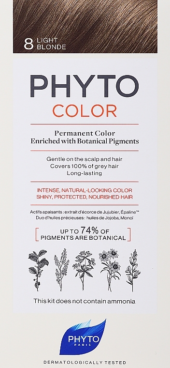 PRZECENA! Farba do włosów - Phyto PhytoColor Permanent Coloring * — Zdjęcie N1
