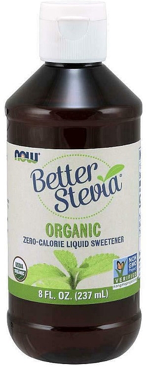 Słodzik w płynie Organiczny - Now Foods Better Stevia Liquid Sweetener Organic — Zdjęcie N1