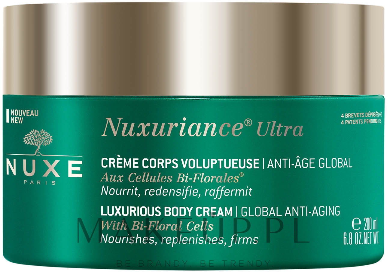 Luksusowy krem do ciała przeciw oznakom starzenia - Nuxe Nuxuriance Ultra Luxurious Body Cream — Zdjęcie 200 ml