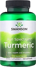 Suplement diety Kurkuma, 720 mg - Swanson Turmeric — Zdjęcie N2