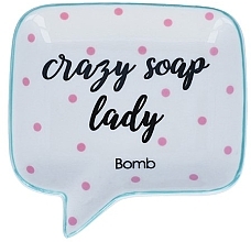 Kup Mydelniczka - Bomb Cosmetics Soap Dish Crazy Soap Lady