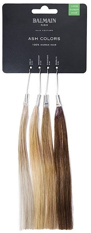 Sztuczne włosy - Balmain Paris Colourring Ready-to-Wear Human Hair Ash Colours — Zdjęcie N1